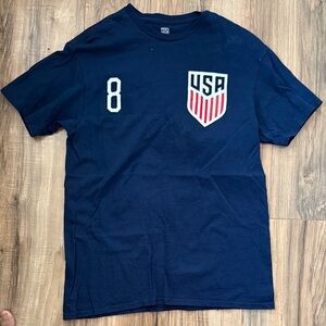 USA Navy Blue Men's Short Sleeve Tee